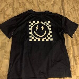 SHEIN Black Crewneck Tee